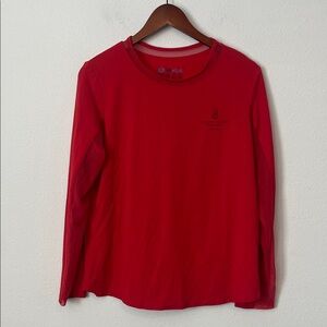 The Ritz Carlton Golf Club Orlando Red Long Sleeve Moisture Wicking Top IBKUL